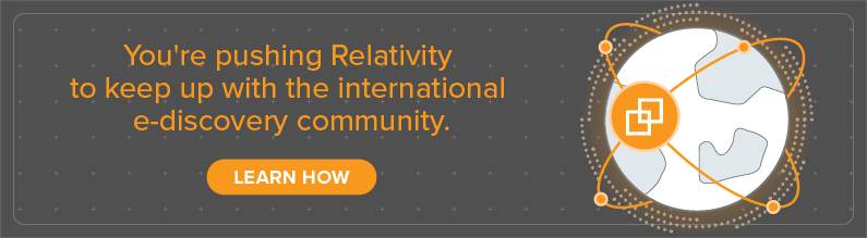 How Relativity is Keeping Up with International Market